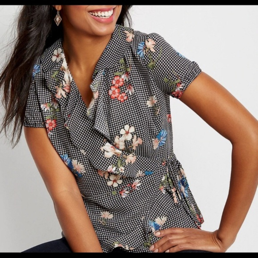 Maurice's Wrap Blouse